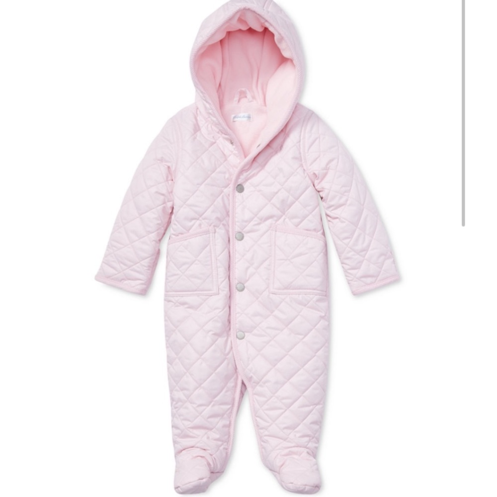 Polo Ralph Lauren Baby Girl quilted bunting coat